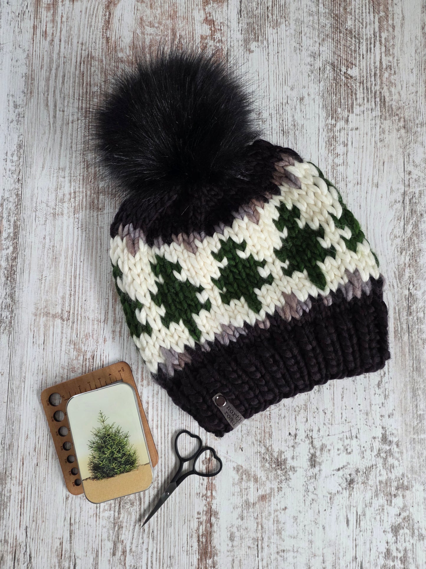 Merino Wool Pom Hat