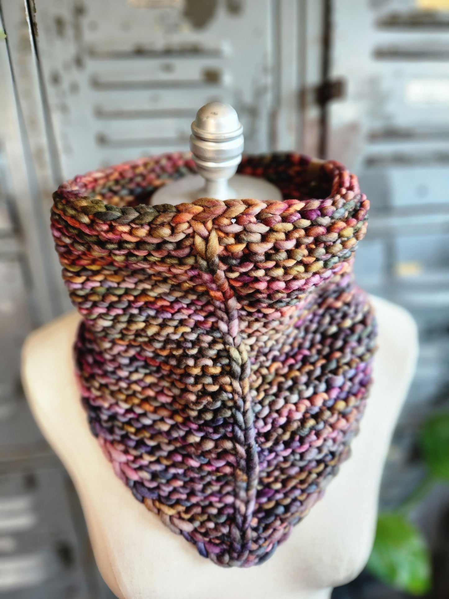 Merino Wool Bandana Cowl