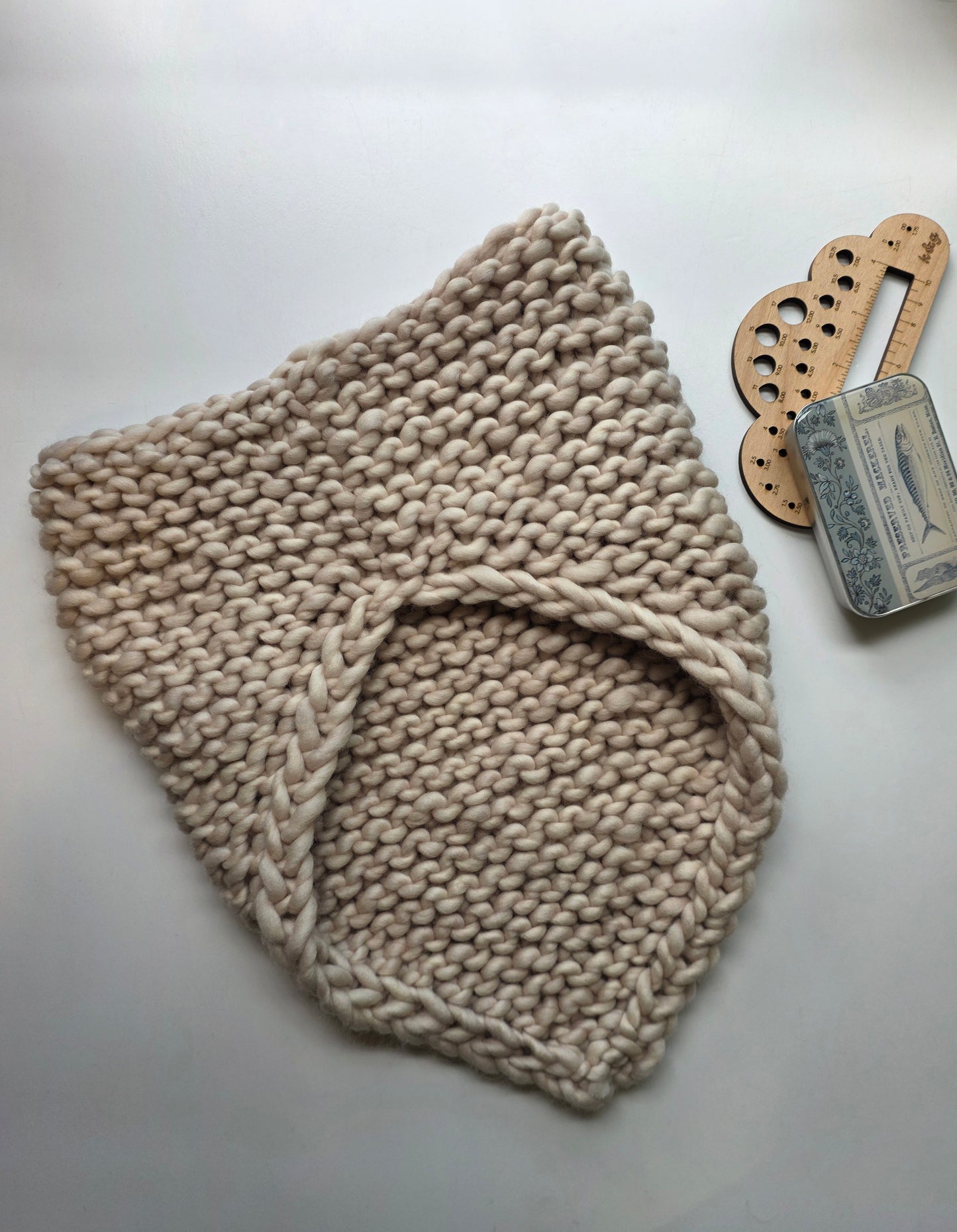 Merino Wool Bandana Cowl