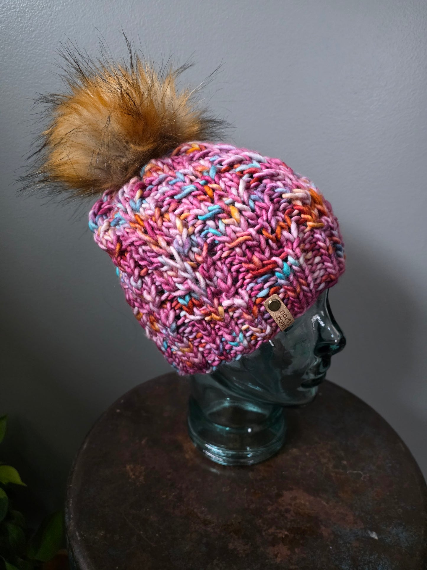 Merino Wool Pom Hat
