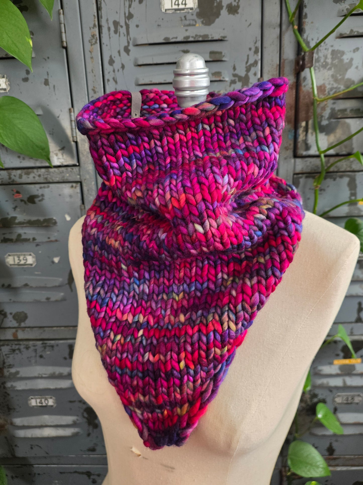 Merino Wool Bandana Cowl