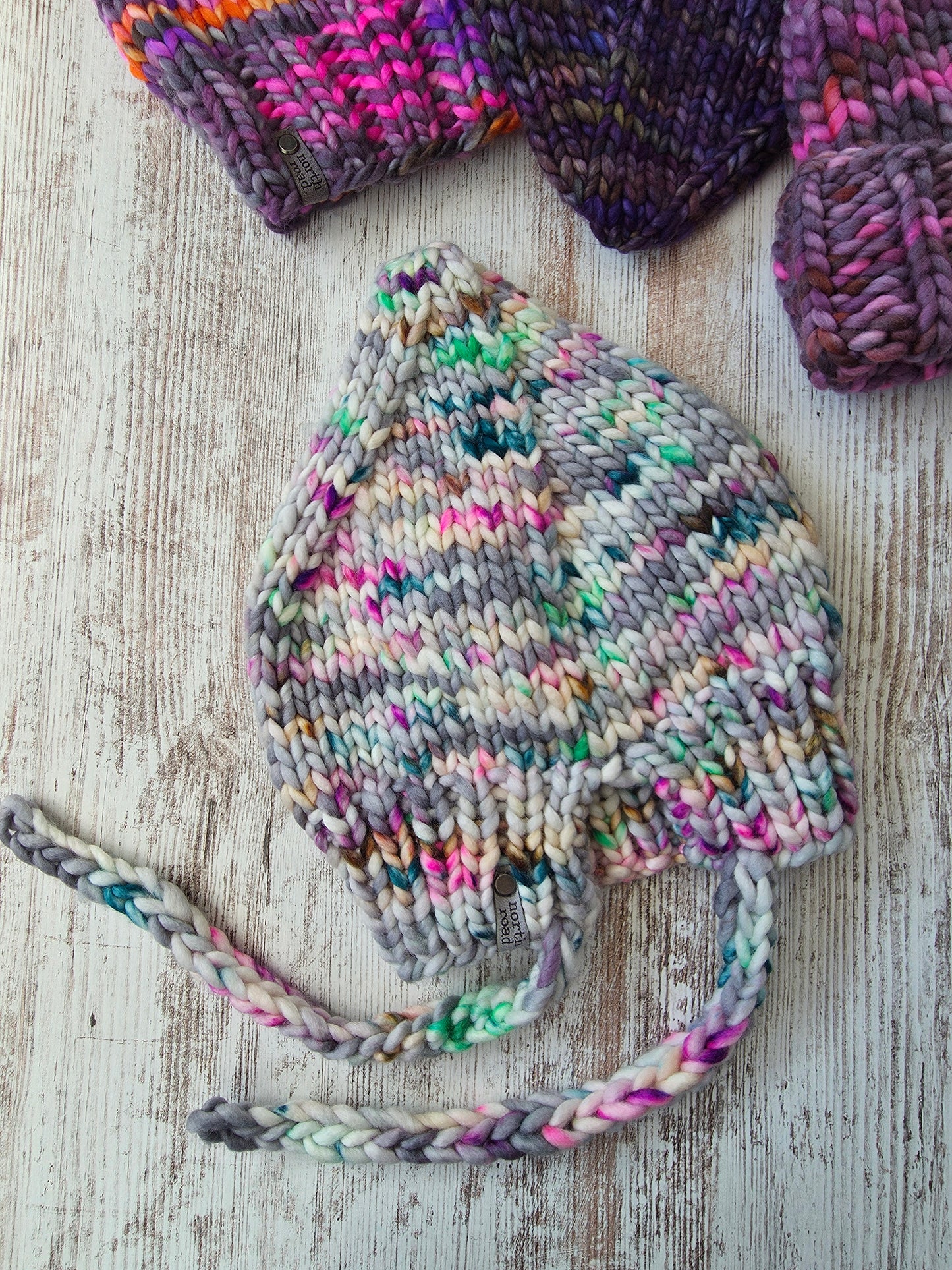 Forest Gnome Split Brim Hat, Merino Wool