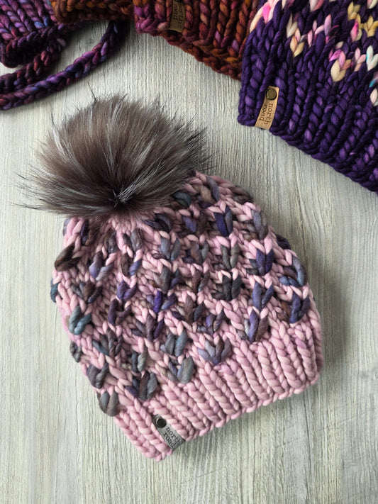 Merino Wool Pom Hat