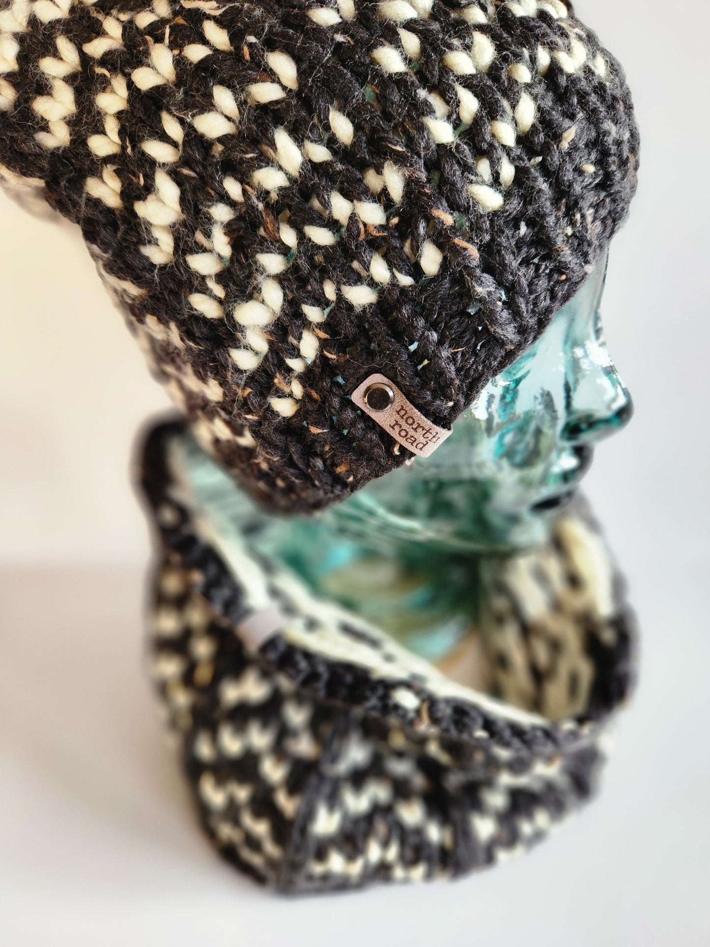 Wool Blend Hat and Cowl Set