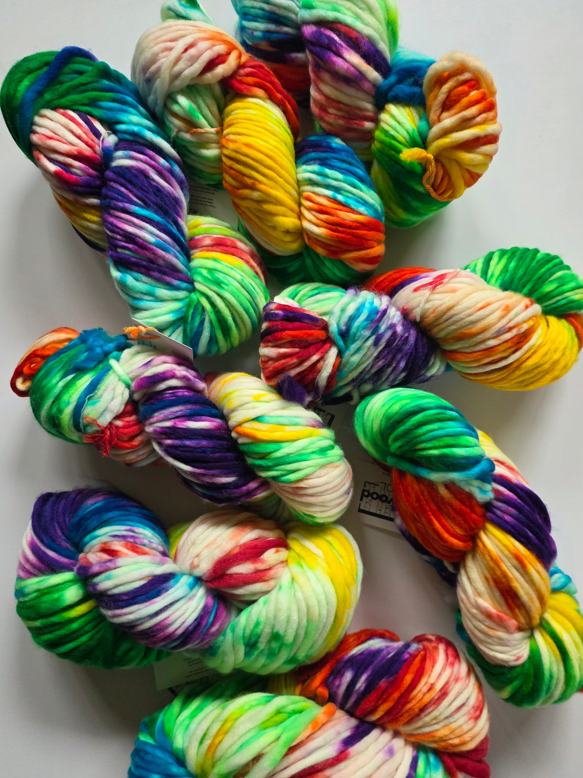 Birchwood and Wool (Knitting In The Wild) Hand Dyed Yarn | Super Bulky | Iris
