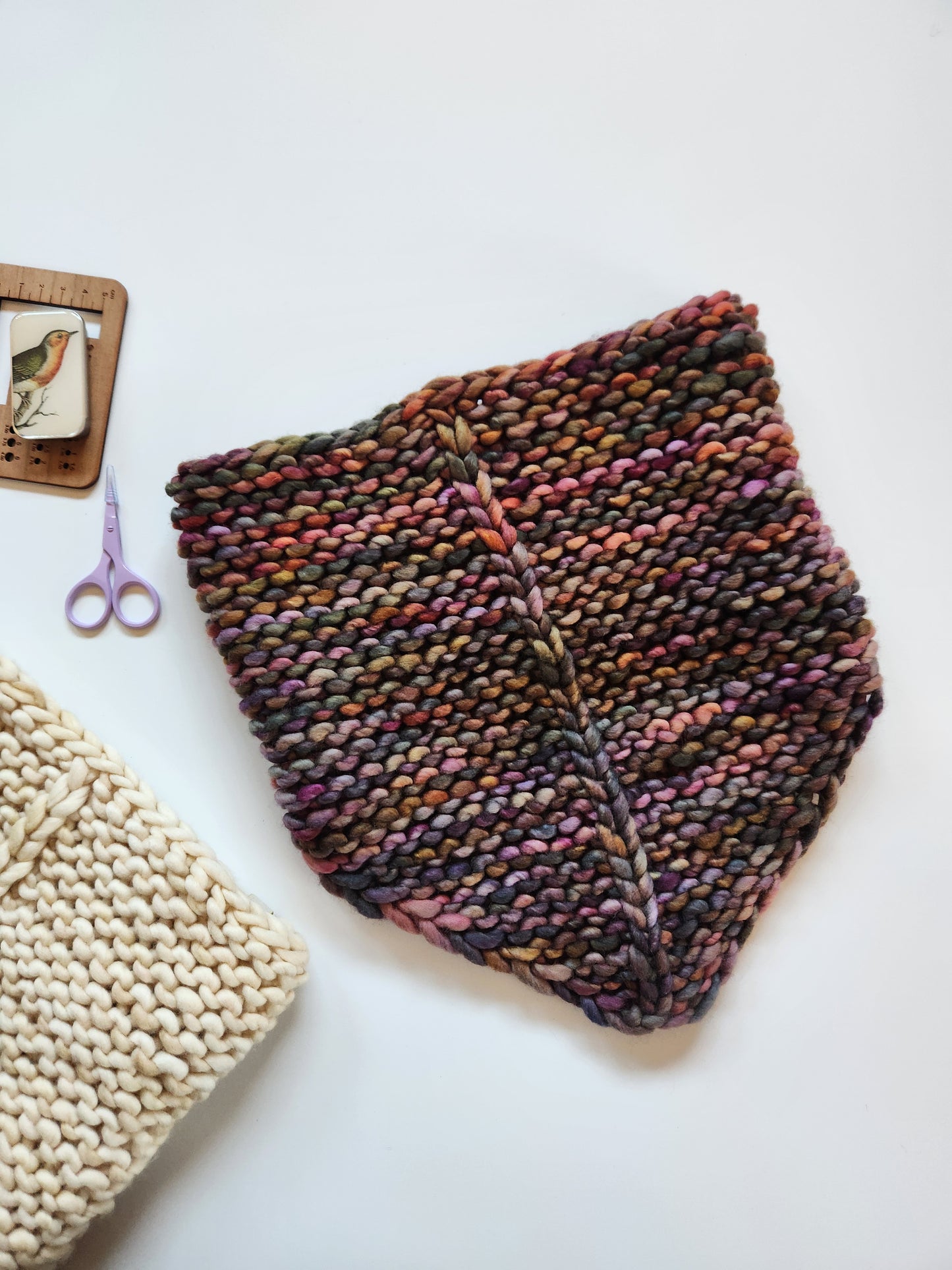 Merino Wool Bandana Cowl