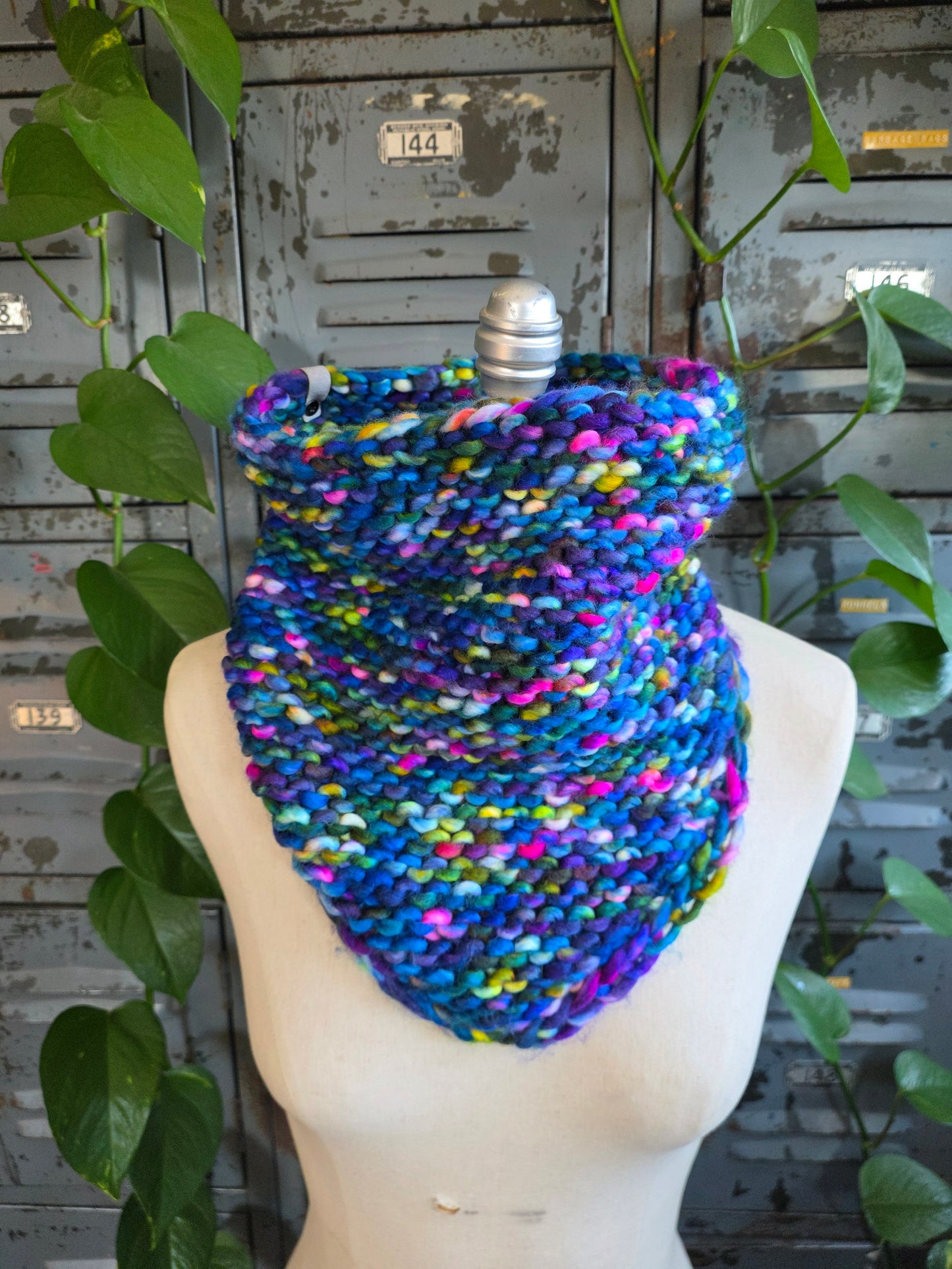 Merino Wool Bandana Cowl