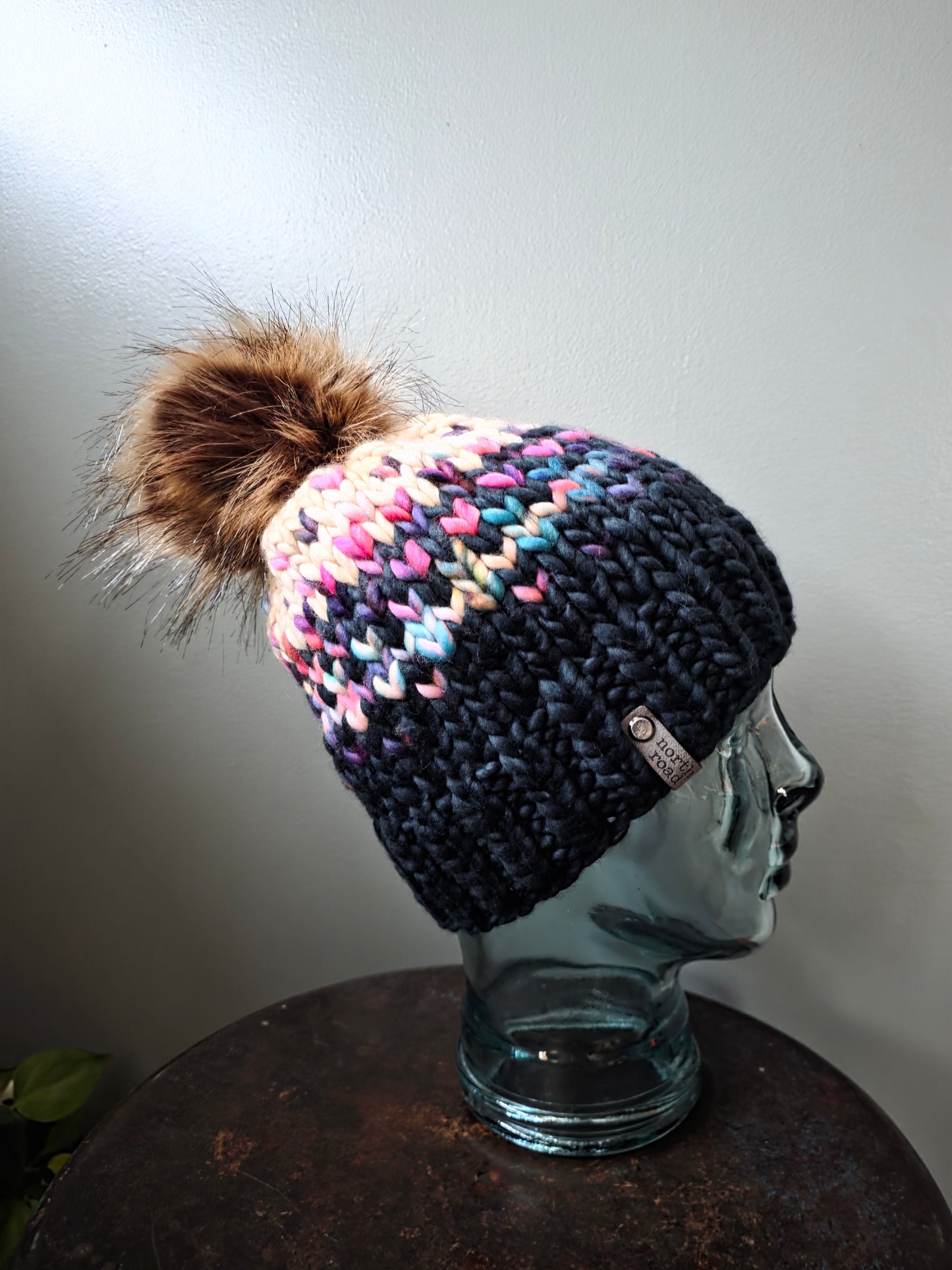 Merino Wool Pom Hat