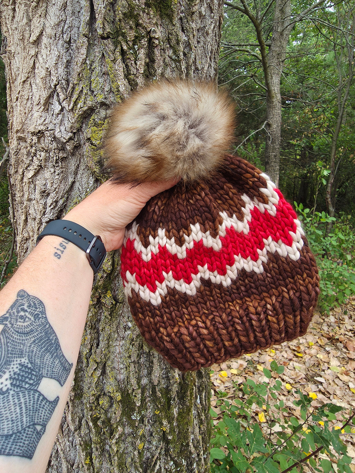 Merino Wool Pom Hat
