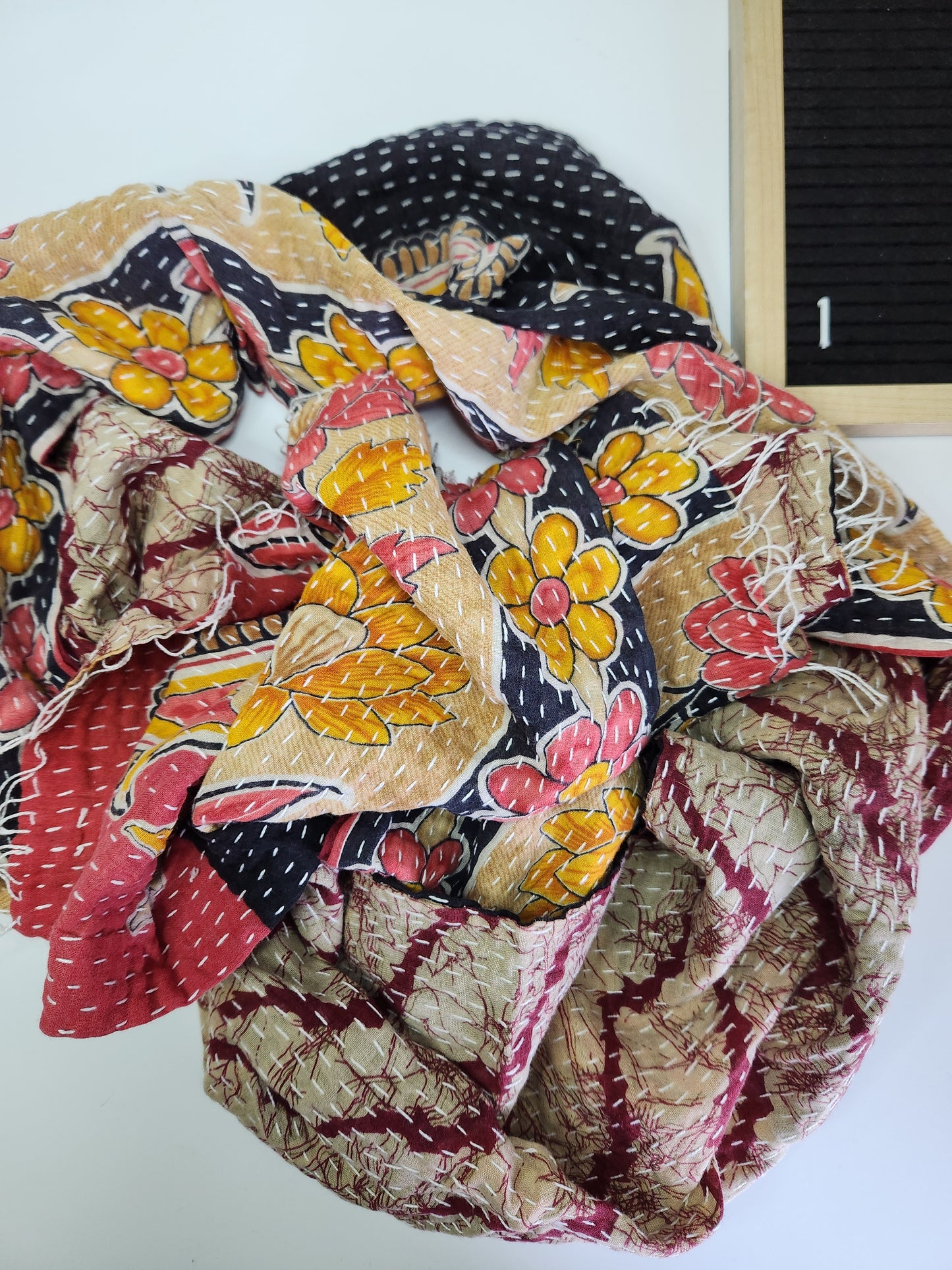 Kantha Scarf