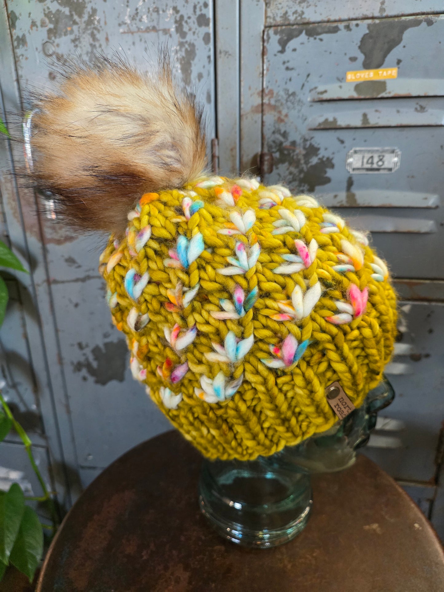 Merino Wool Pom Hat