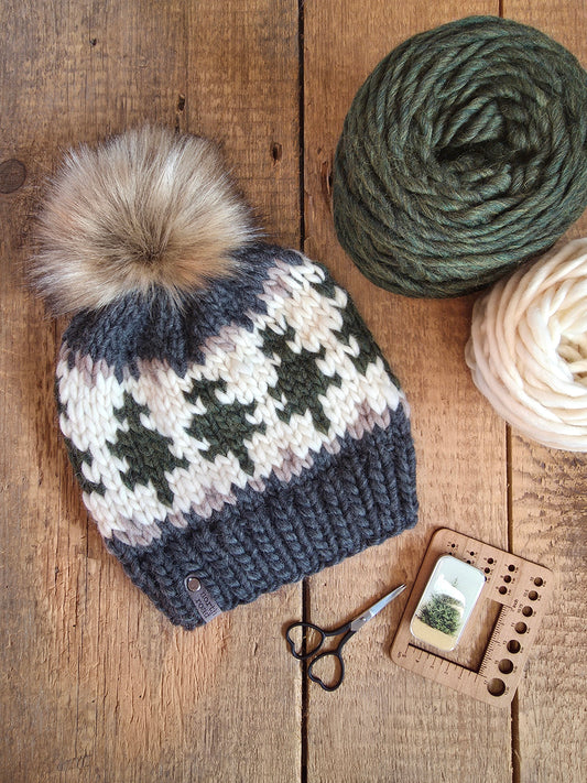 Wool Pom Hat