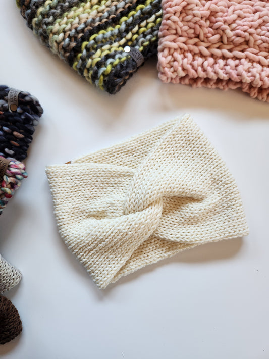 Merino Wool Twisted Headband