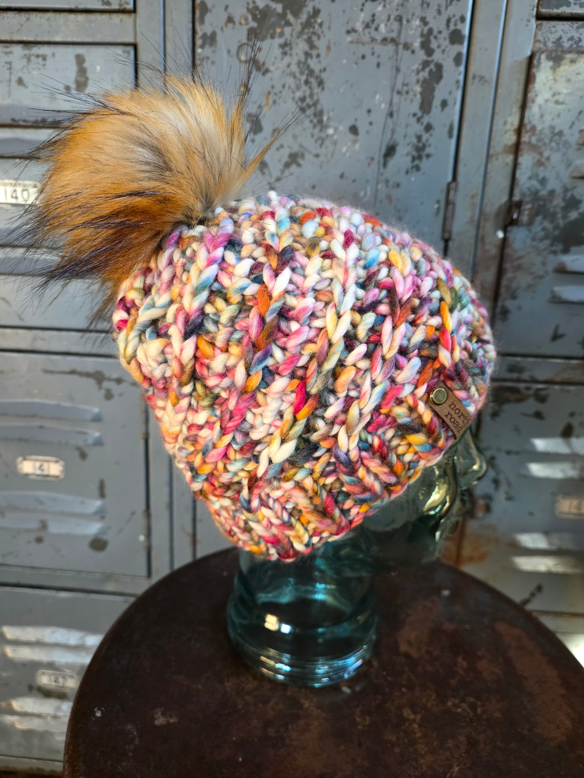 Merino Wool Pom Hat