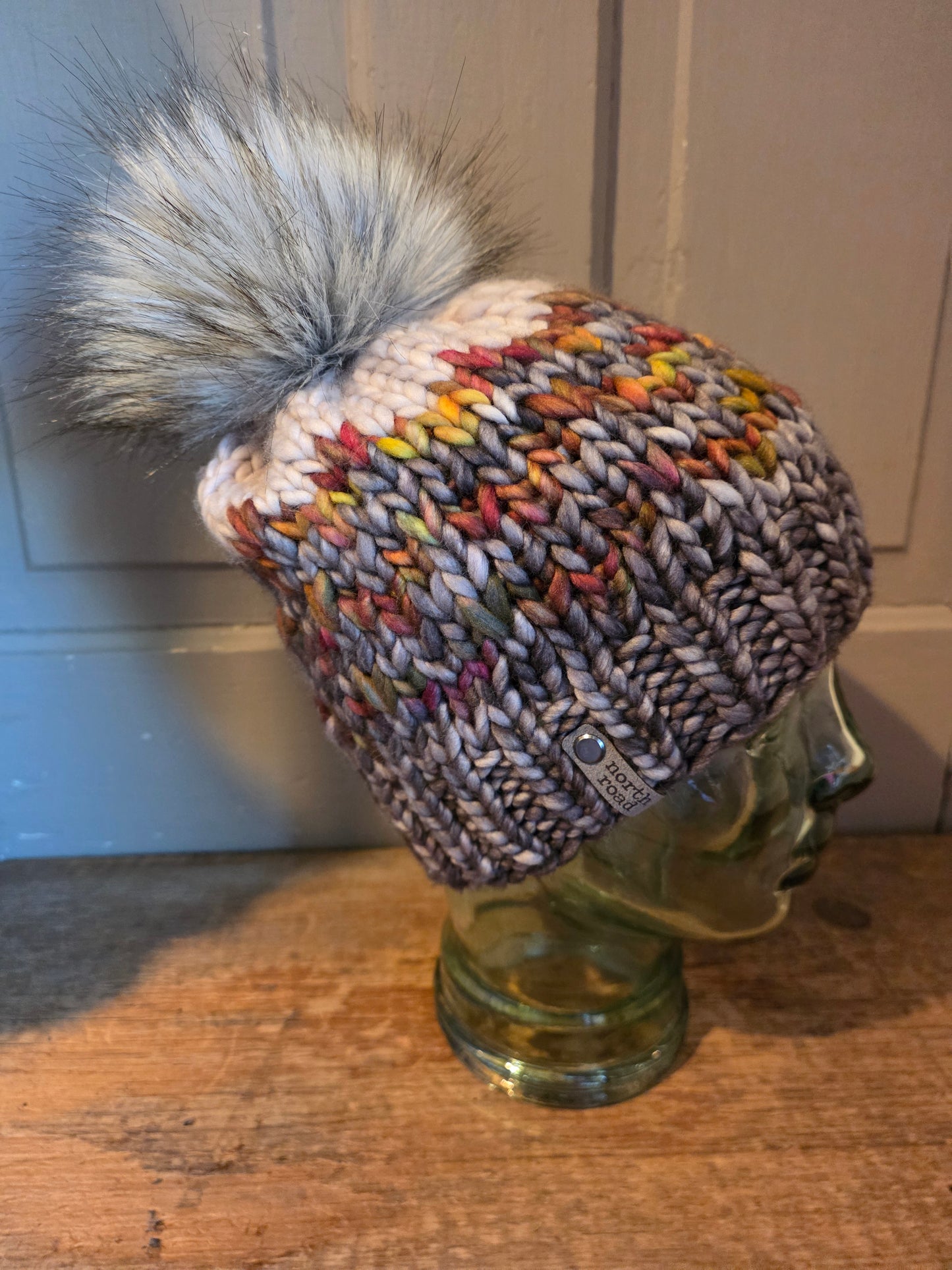 Merino Wool Pom Hat