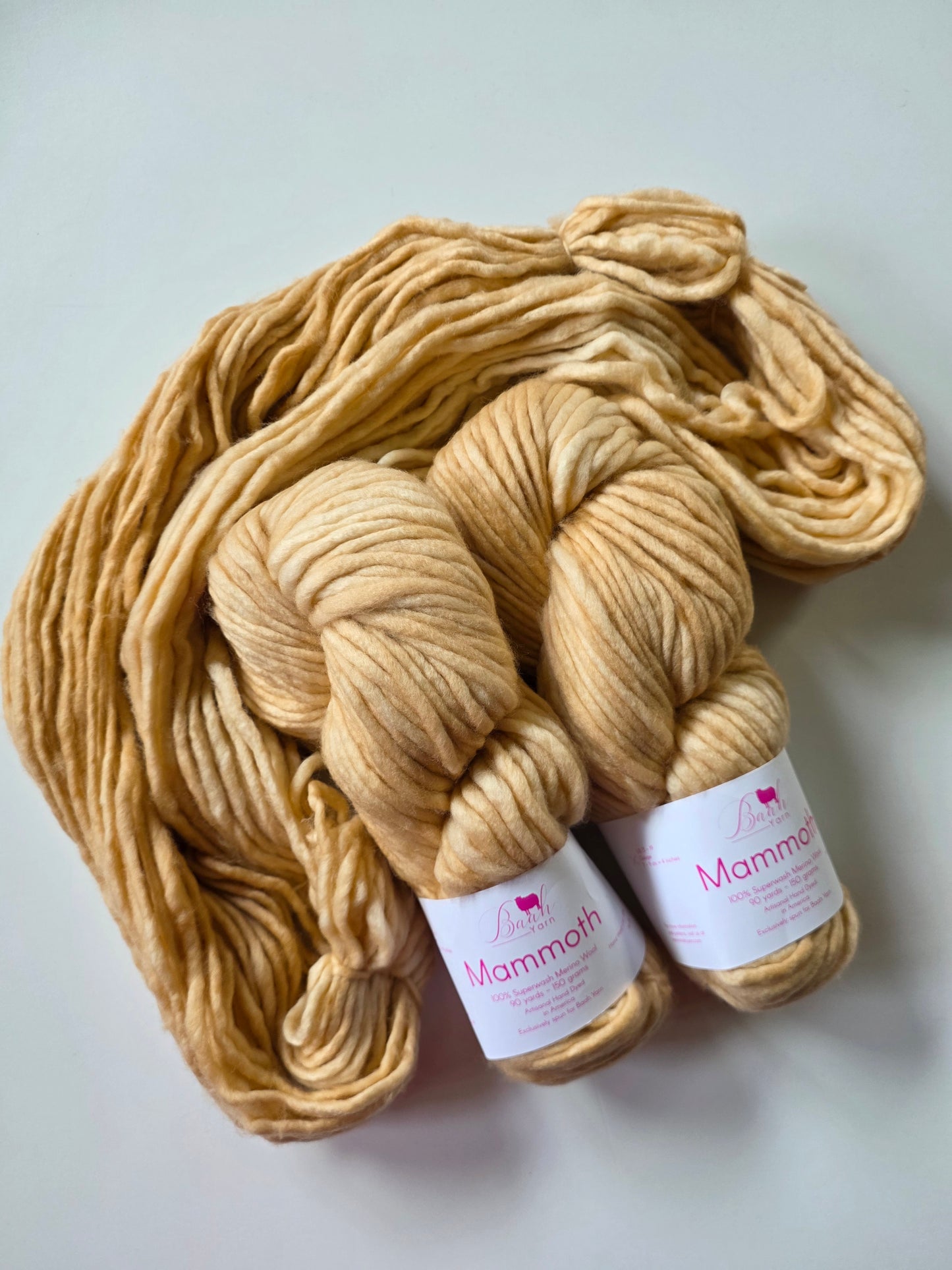 Baah Yarn | Mammoth | Champagne