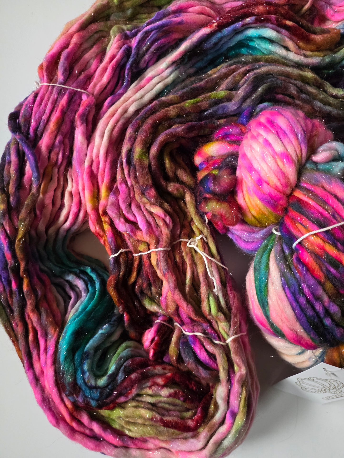 Cape May Fiber | Super Bulky Superwash Sparkle | Ariel