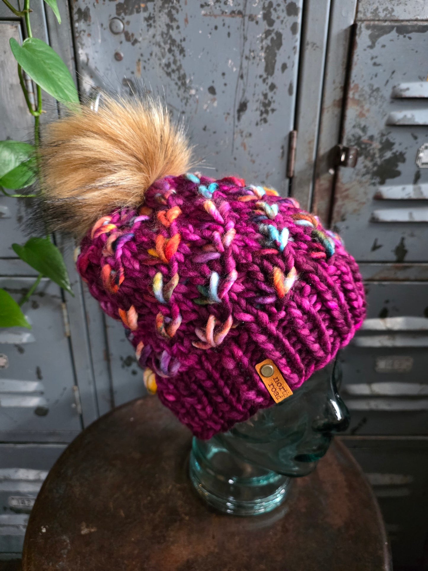 Merino Wool Pom Hat