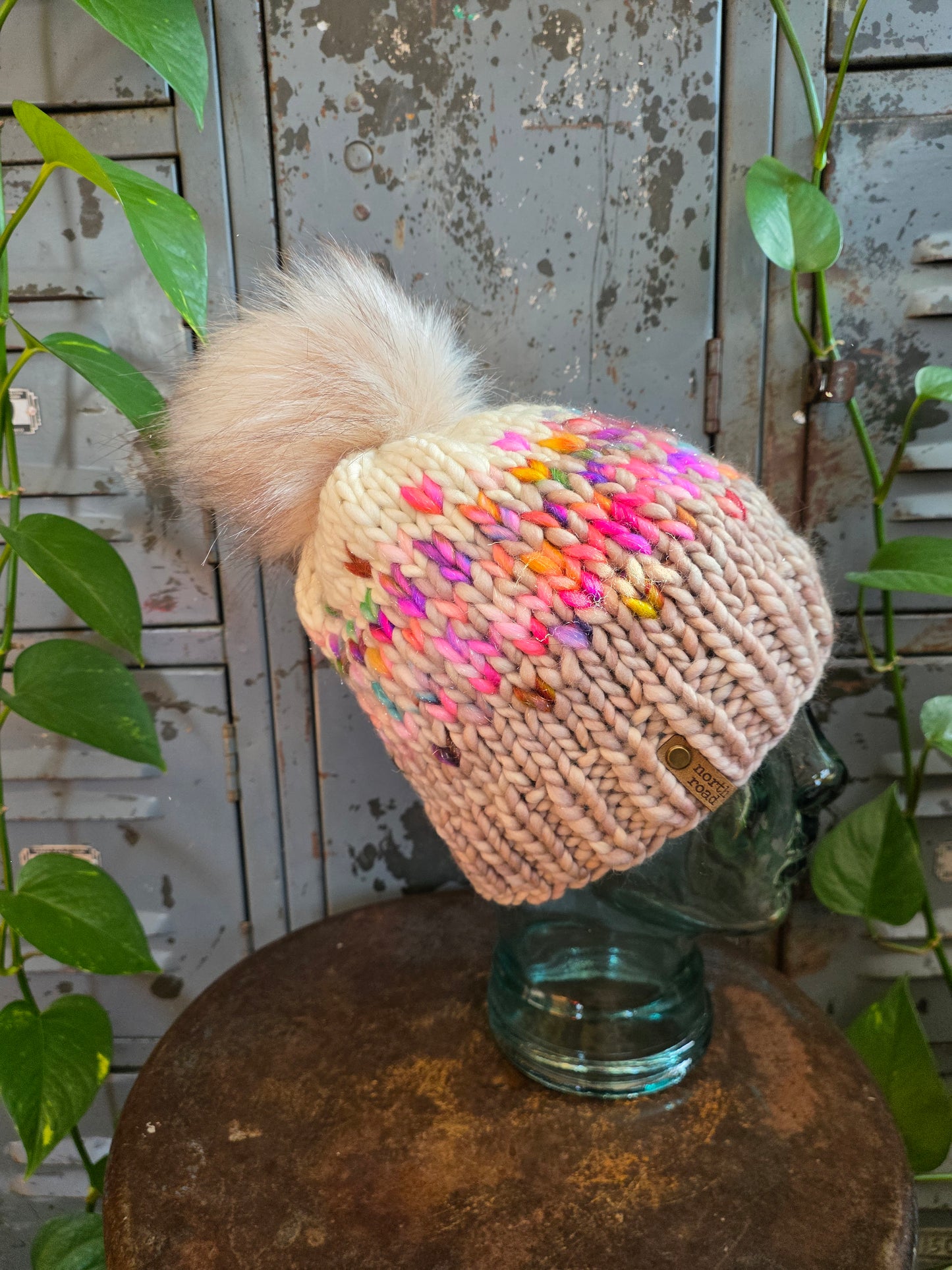 Merino Wool Pom Hat
