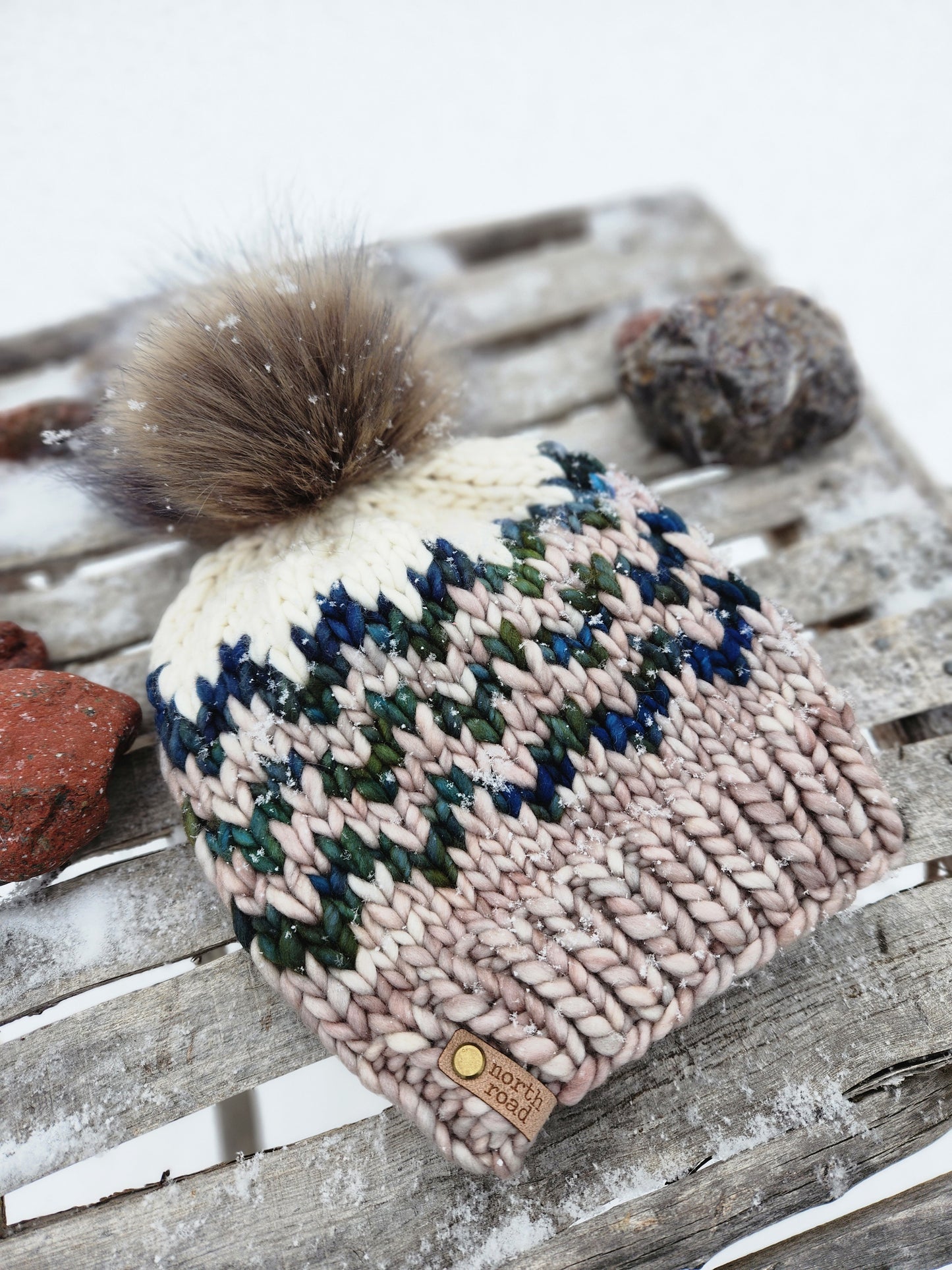 Merino Wool Pom Hat