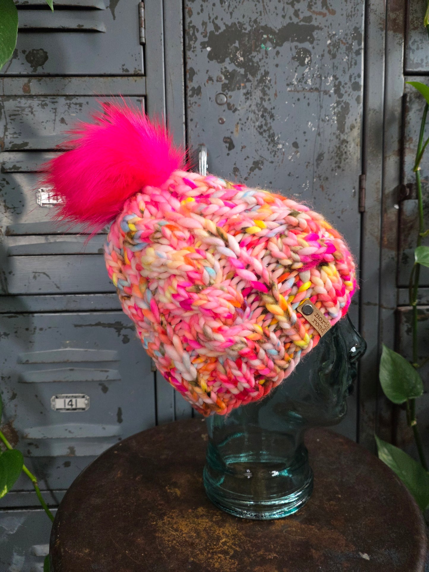 Merino Wool Pom Hat