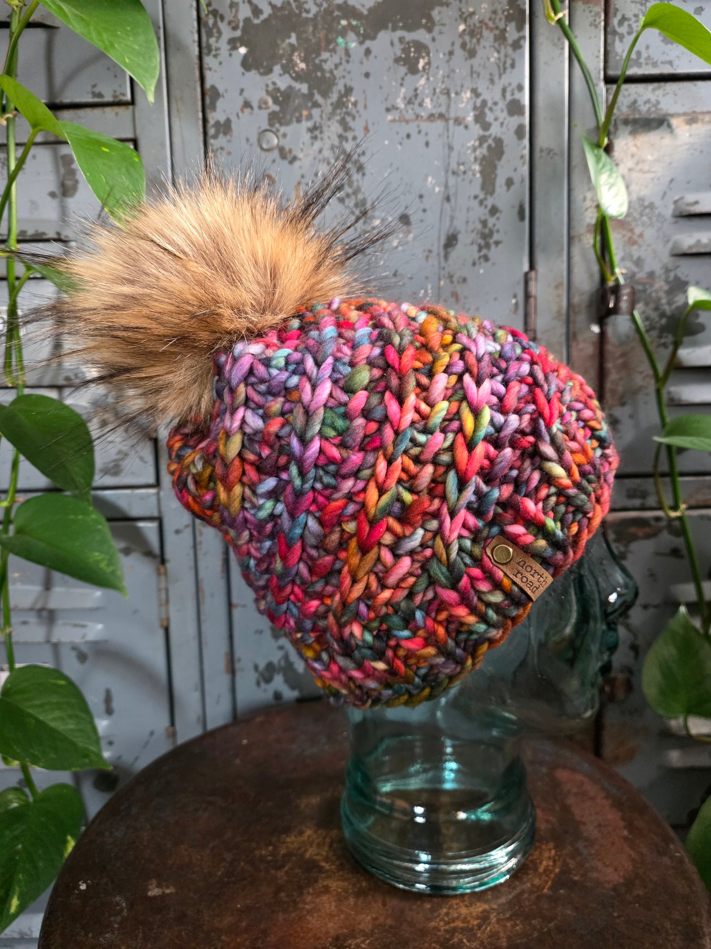 Merino Wool Pom Hat