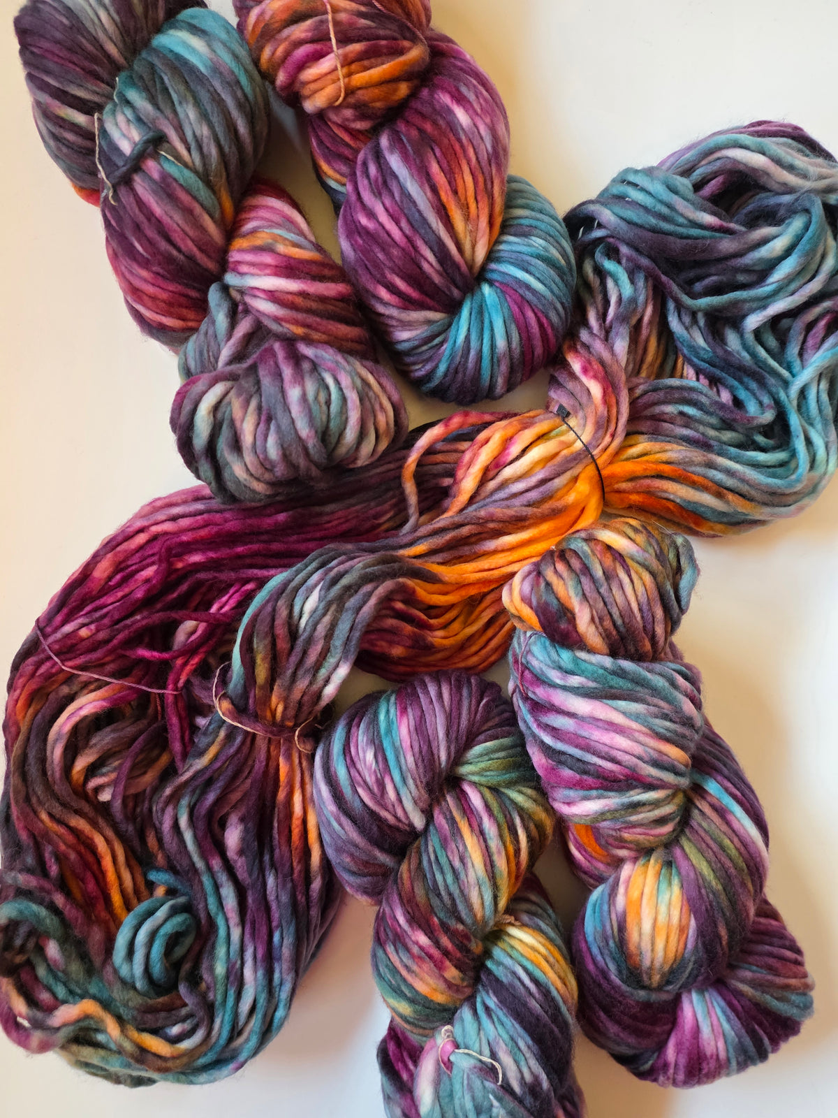 Stitch Hiker Designs Hand Dyed Yarn | Super Bulky | Moody Autumn