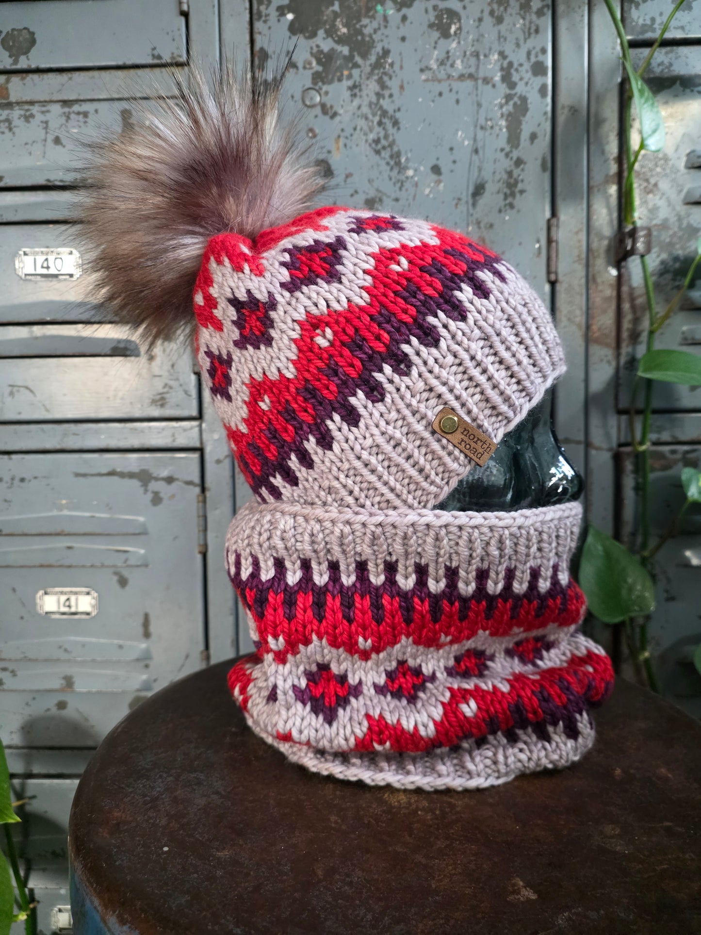 Merino Wool Hat and Cowl Set
