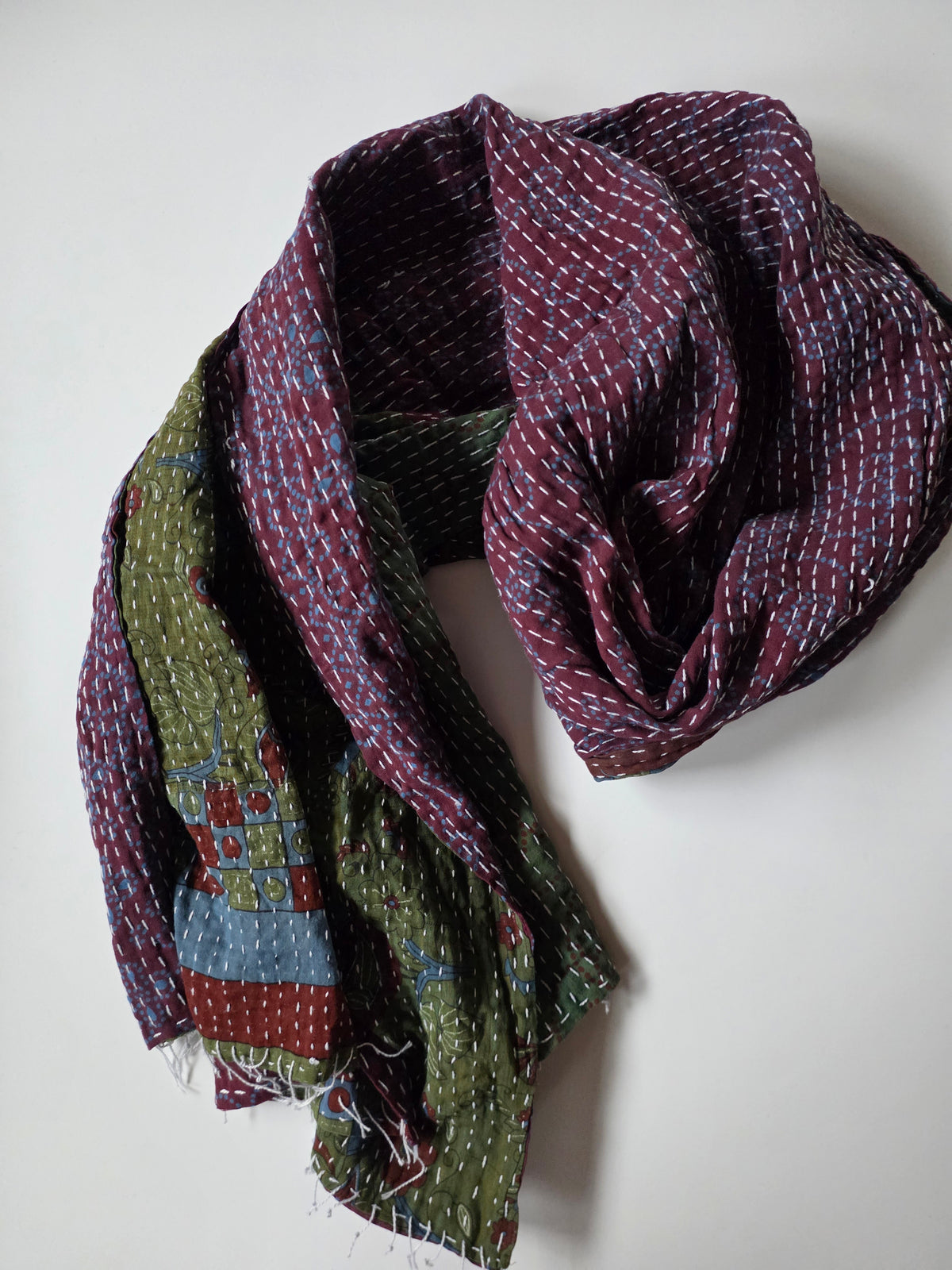 Kantha Scarf