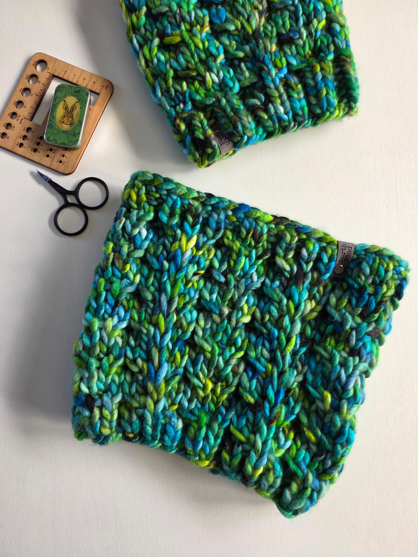 Merino Wool Hat and Cowl Set