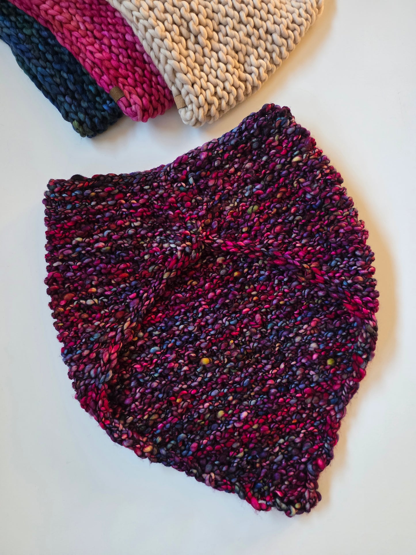 Merino Wool Bandana Cowl