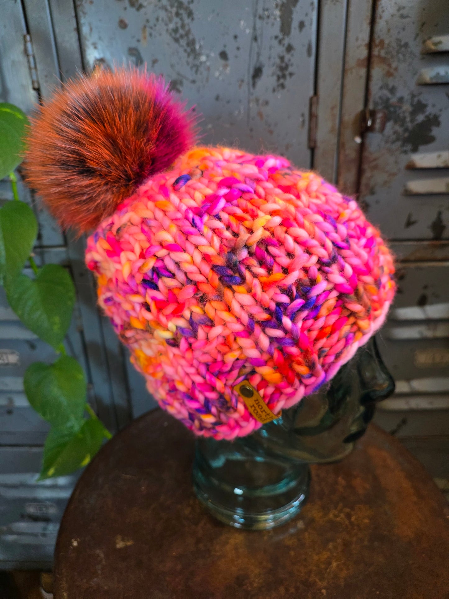 Merino Wool Pom Hat