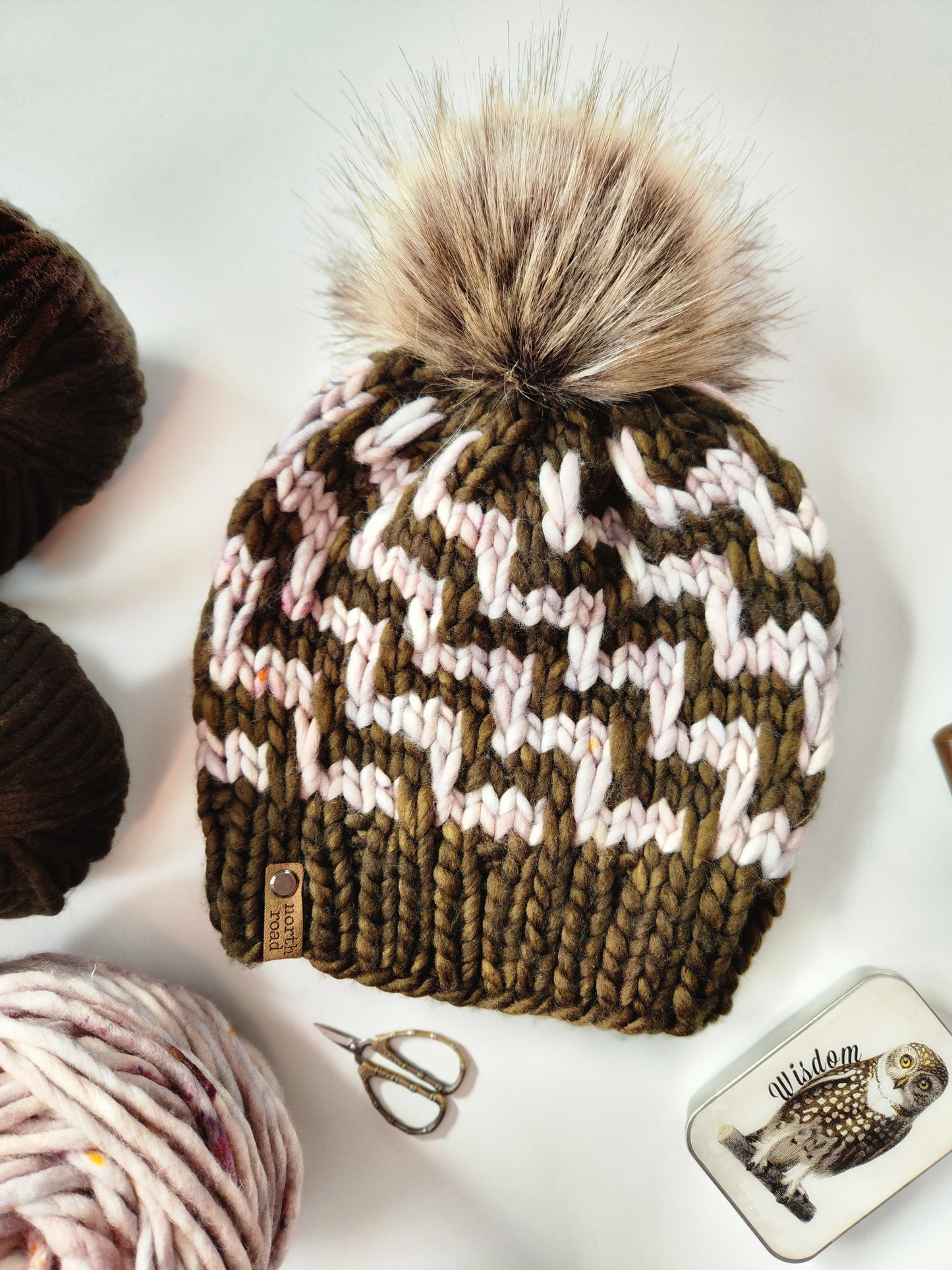 Merino Wool Pom Hat