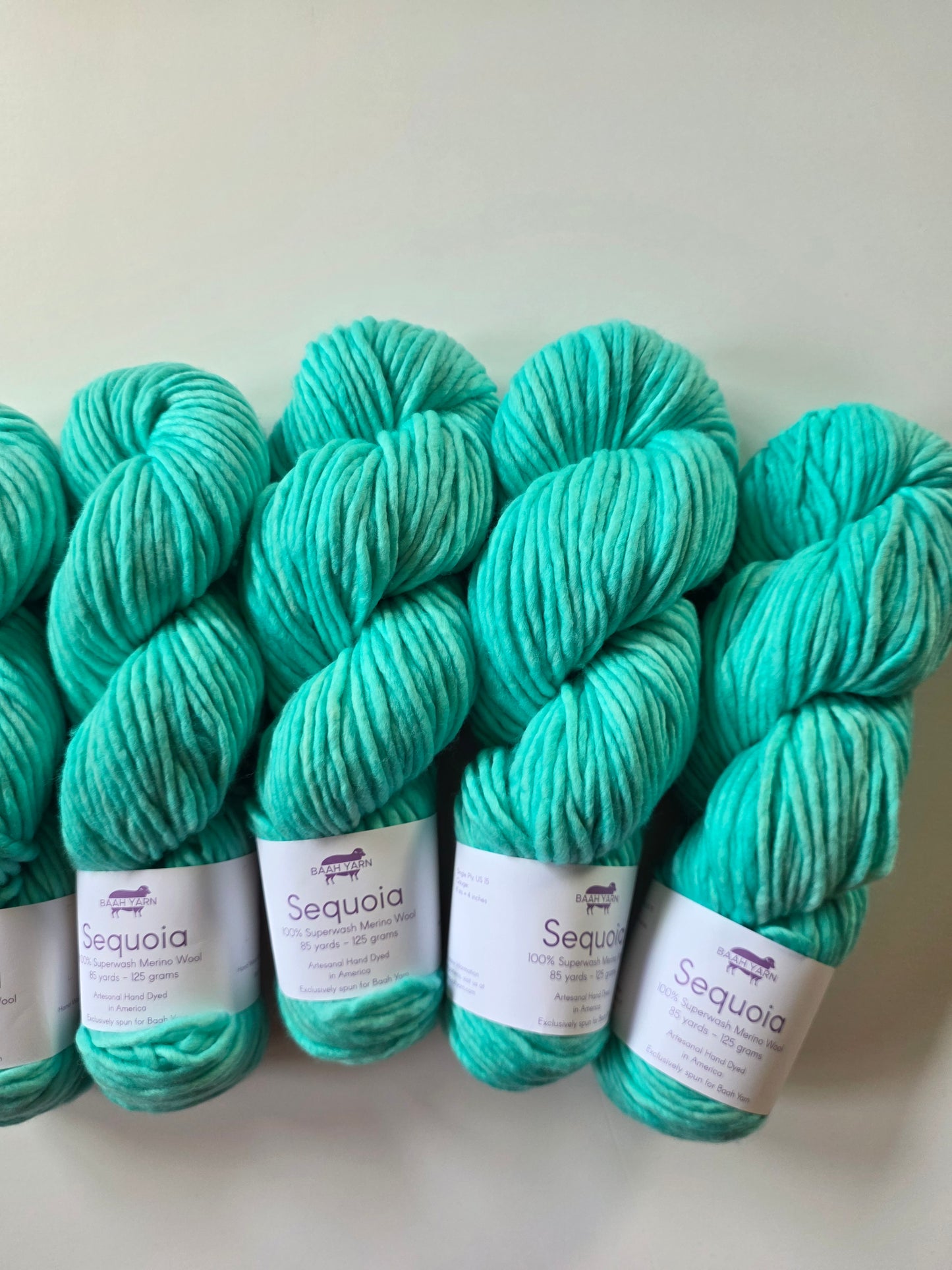 Baah Yarn | Sequoia | Teal The Cows Come Home
