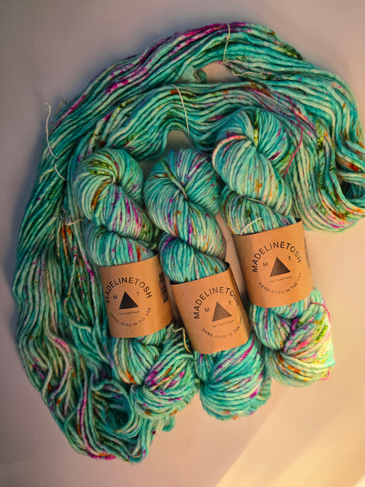 Madelinetosh Yarn | A.S.A.P. | Infrared Sky