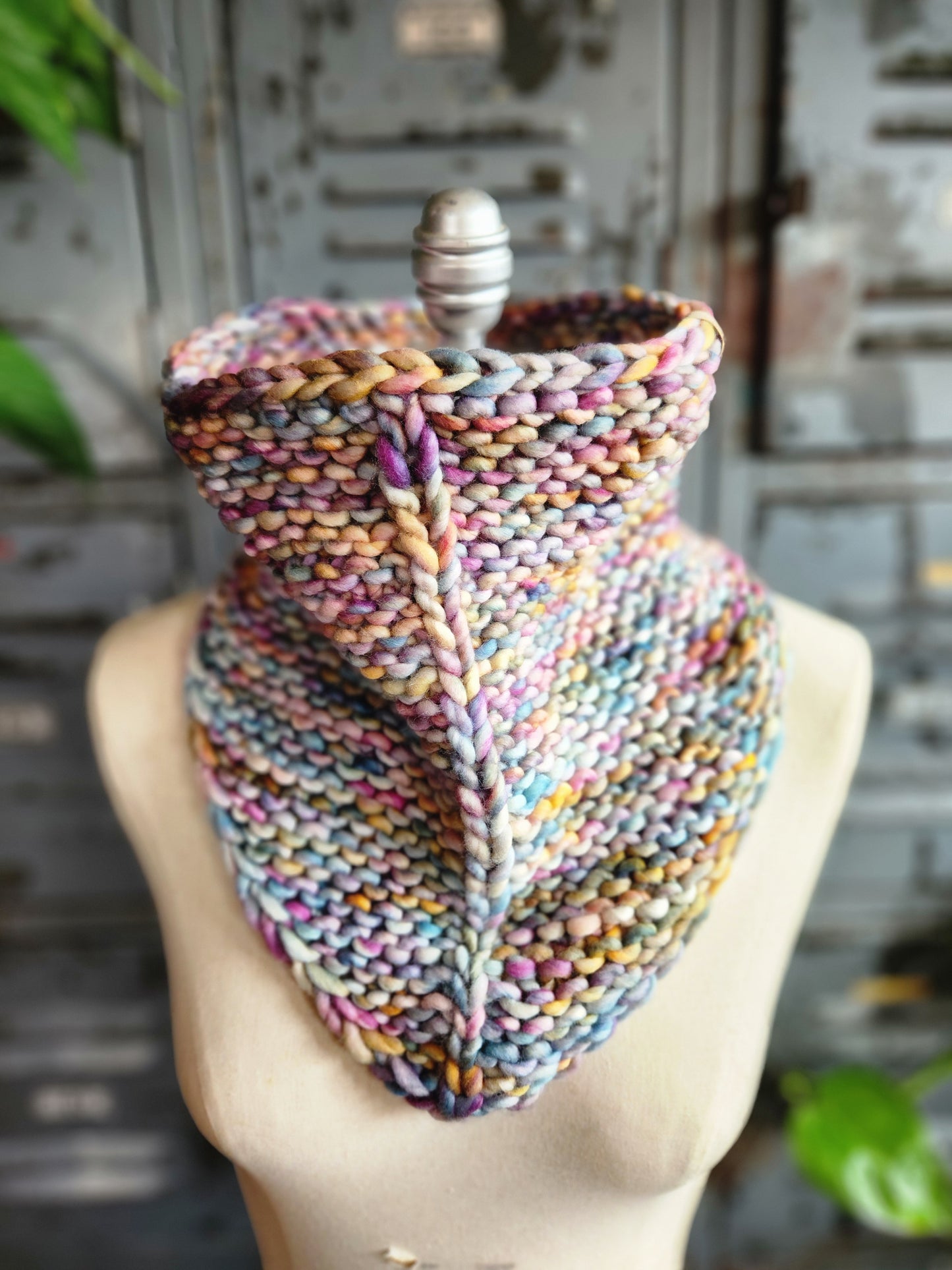 Merino Wool Bandana Cowl