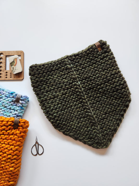 Merino Wool Bandana Cowl
