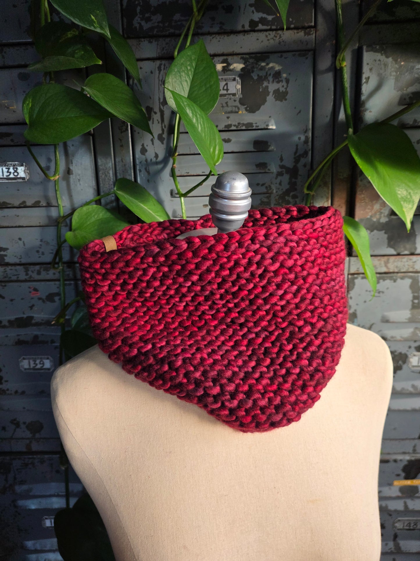 Merino Wool Bandana Cowl