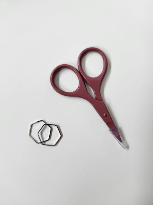 Small Needlecraft Scissors, Rosewood