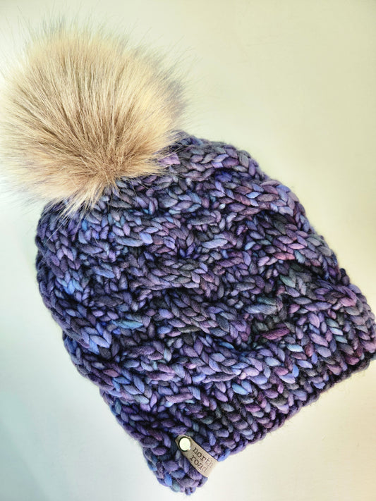 Merino Wool Pom Hat