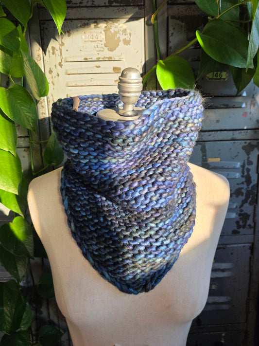 Merino Wool Bandana Cowl
