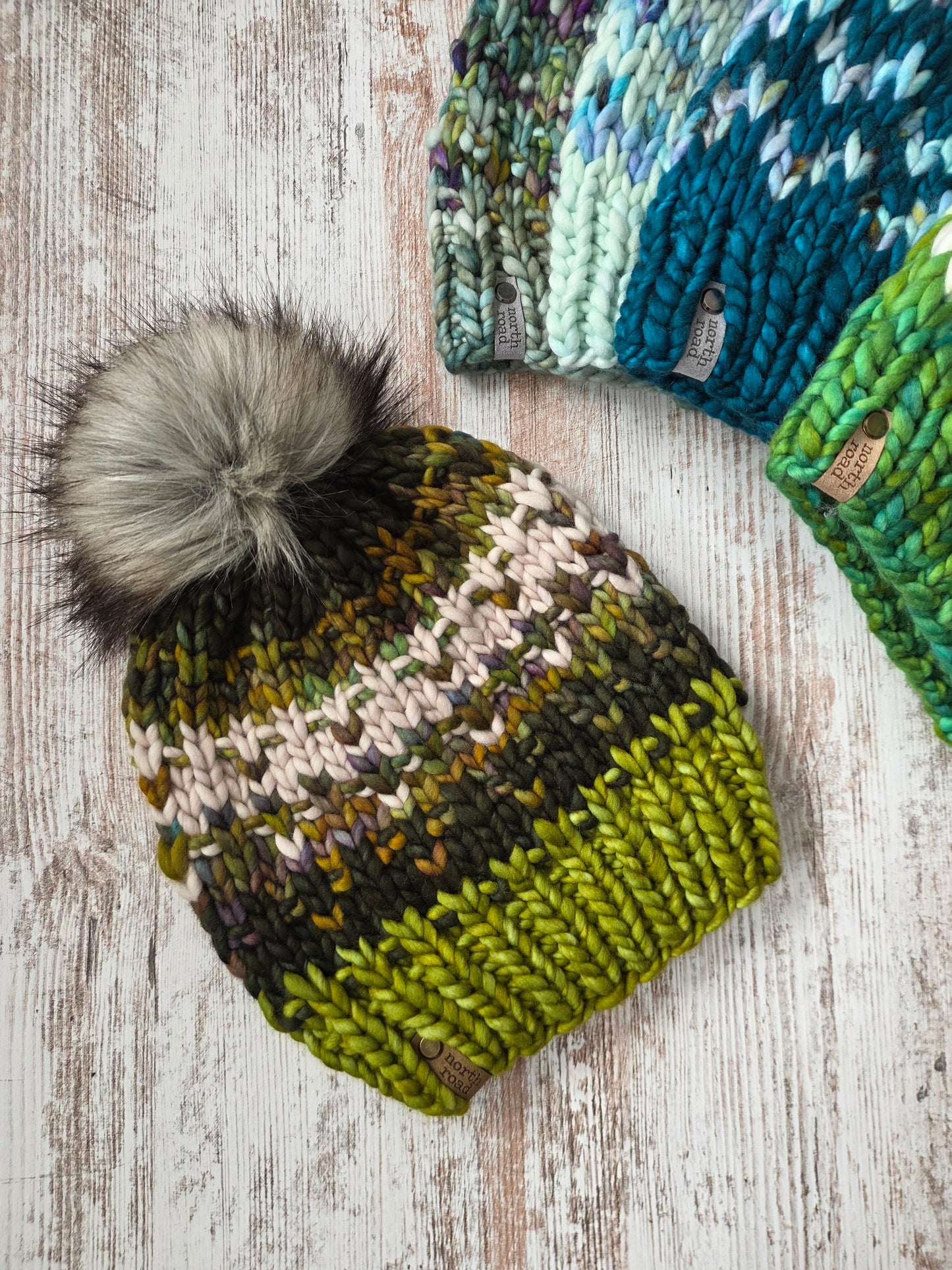 Merino Wool Pom Hat