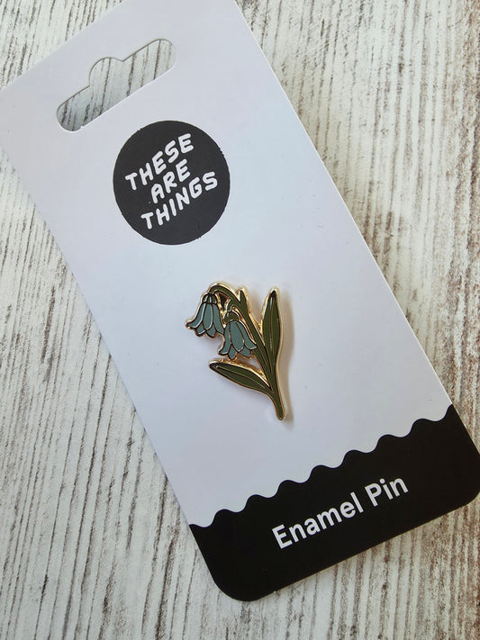 Bluebell Flower Enamel Pin
