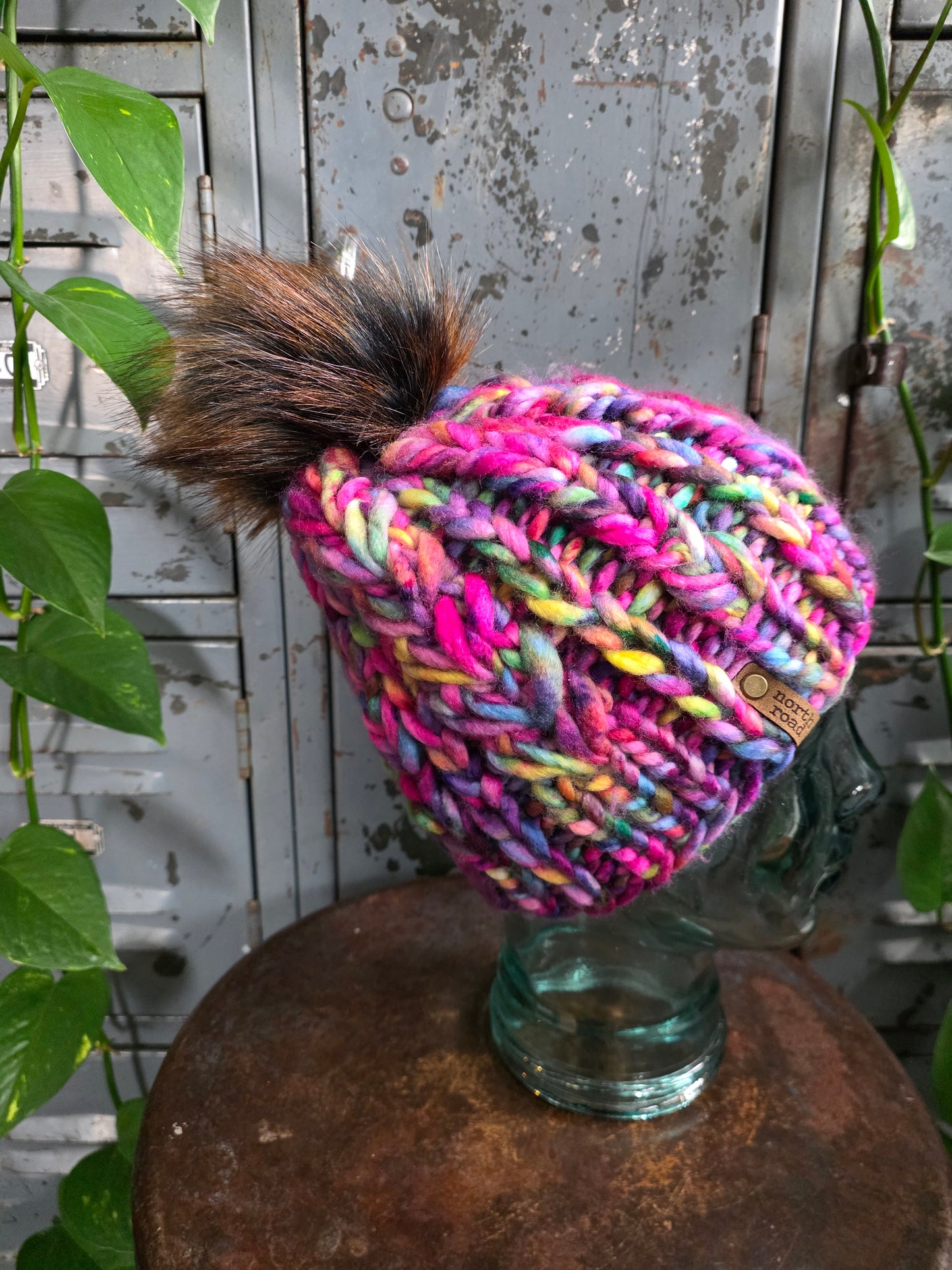 Merino Wool Pom Hat
