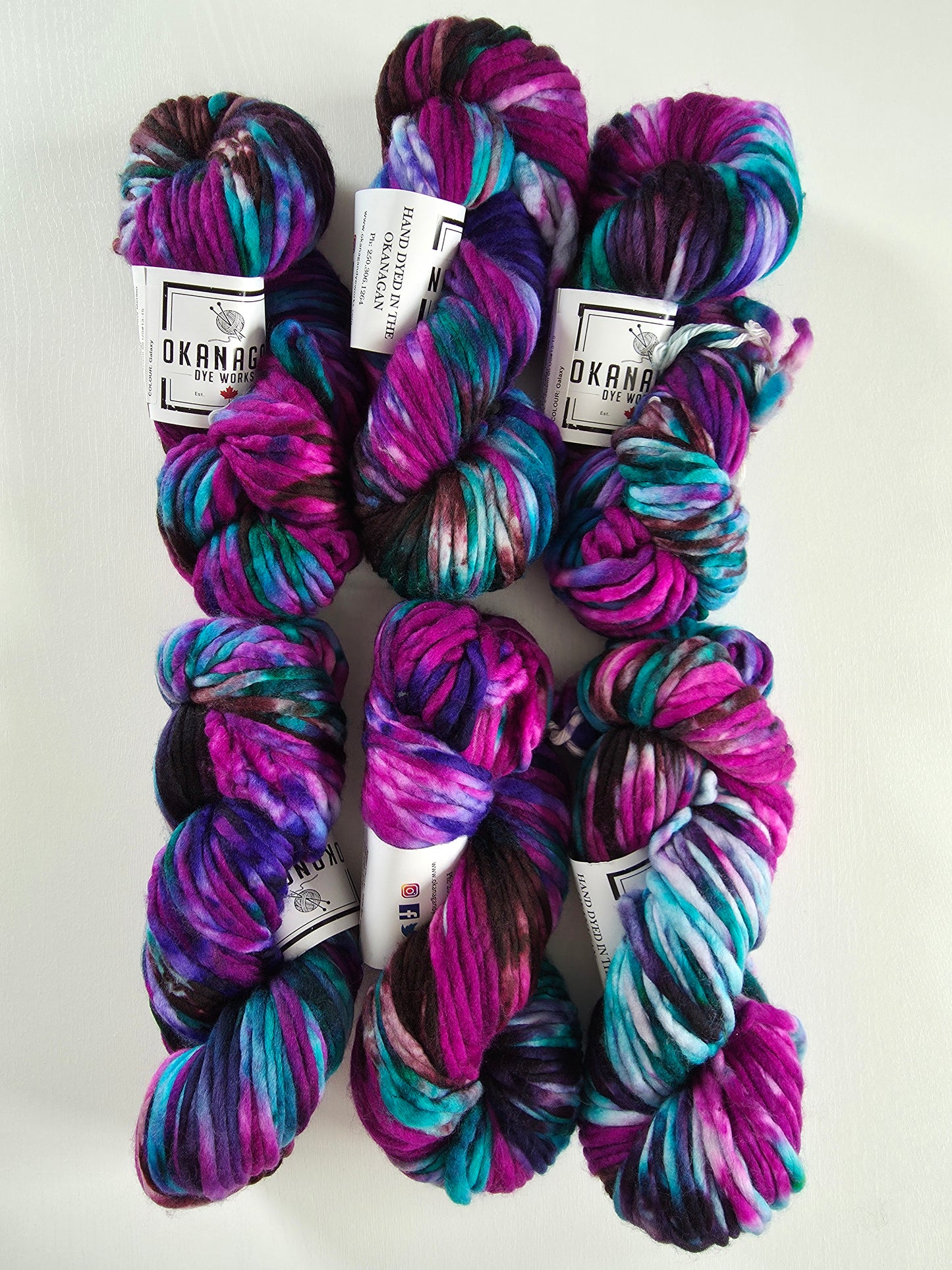Okanagan Dye Works | Super Bulky | Galaxy