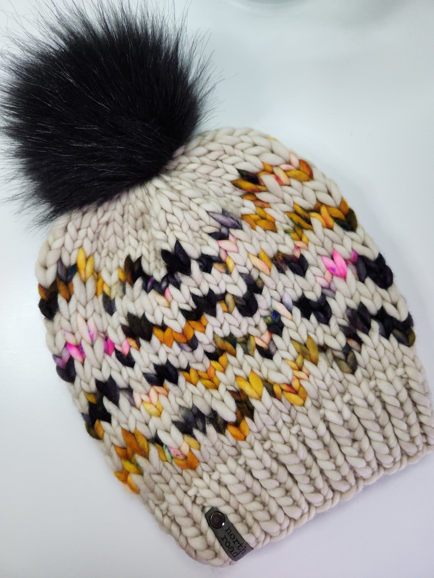 Merino Wool Pom Hat