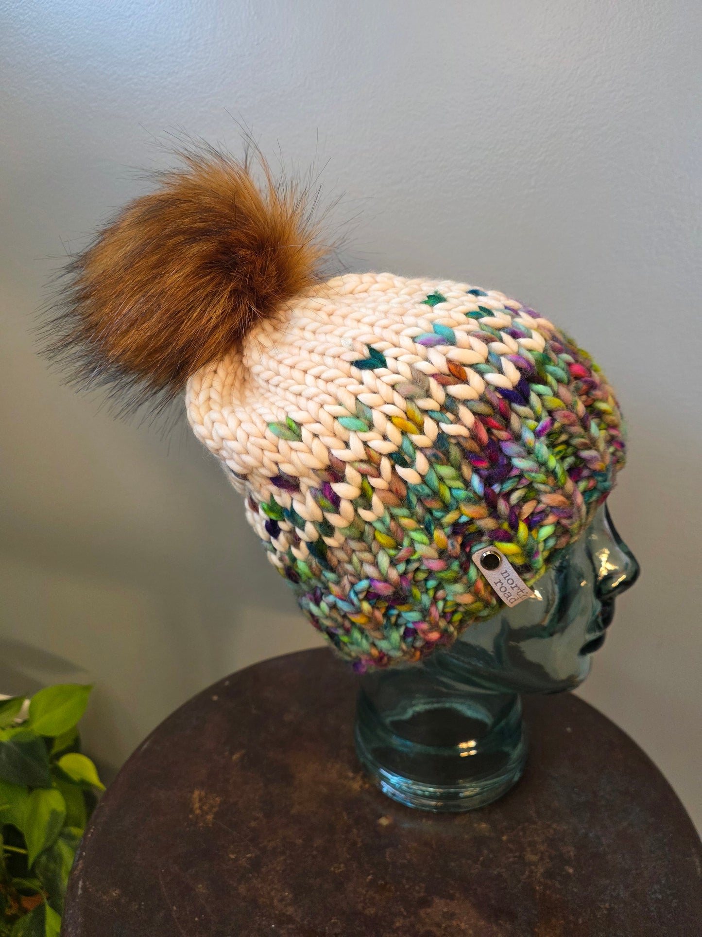 Merino Wool Pom Hat