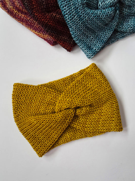 Merino Wool Twisted Headband