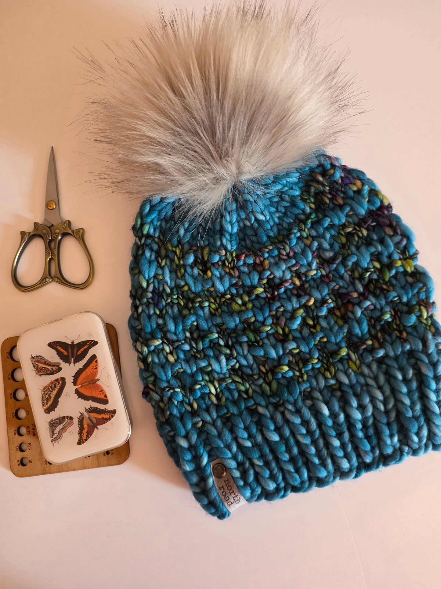 Merino Wool Pom Hat