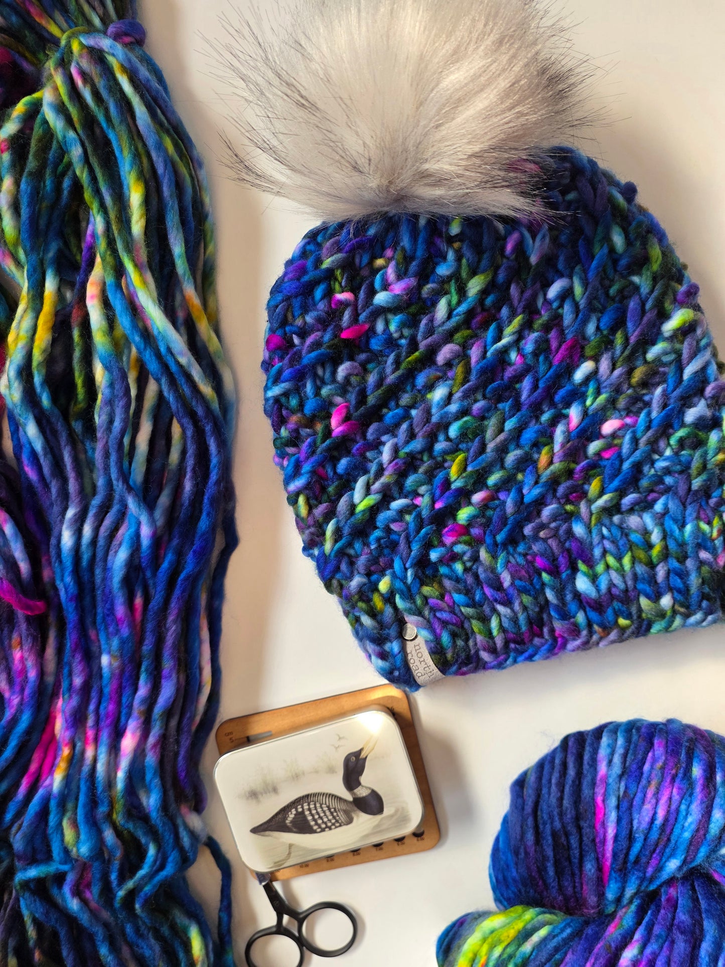 Merino Wool Pom Hat